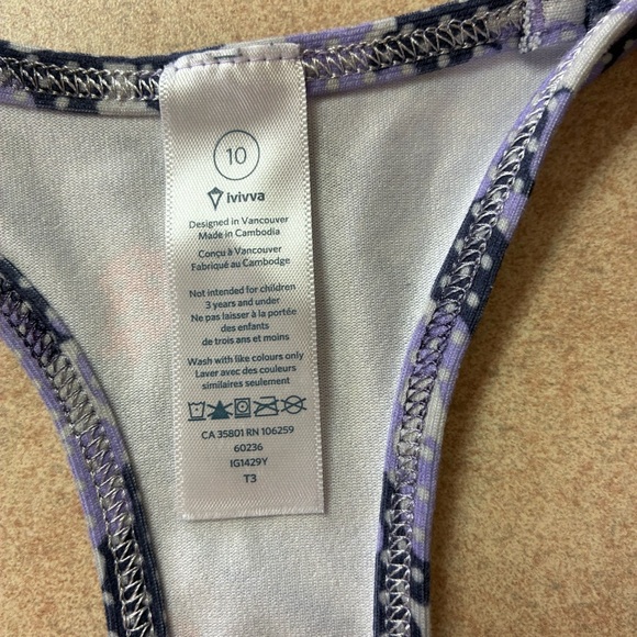 Ivivva By Lululemon Colorful Racerback Tank Tops Set of 2 Size 10 - Picture 10 of 13